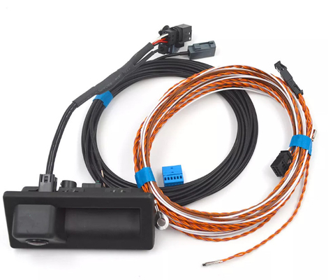 Zwarte ABS Assemblage 210mm van de Camerakabel Videodraad Enig Schild