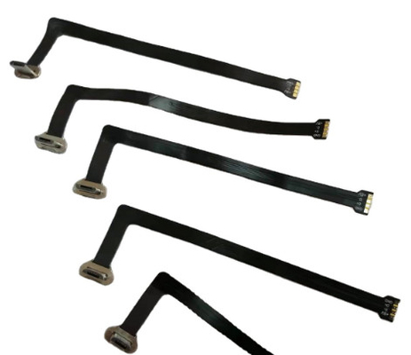 Het Micro- van de 90 Graadsynchronisatie Vlakke Lintkabel 230mm FPC van USB voor het Laden