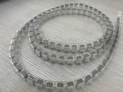 10x13mm EMI Foam Gasket Plating Conductive Beveiliging
