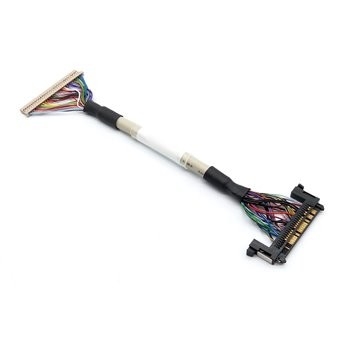 Uitrusting 0.8mm van de roboticalvds Draad Mini Coaxial Shielded Cable Assembly