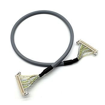 Uitrusting 0.8mm van de roboticalvds Draad Mini Coaxial Shielded Cable Assembly