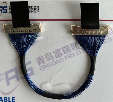 Uitrusting 210mm van de Awg40lvds Draad LCD 40 Pin Connector Micro Coax Cable Assemblage