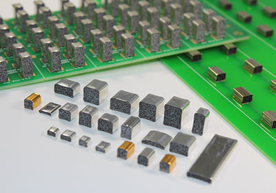Het Plateren van de Beveiligingsau van SMT EMI Foam Gasket Conductive SMF