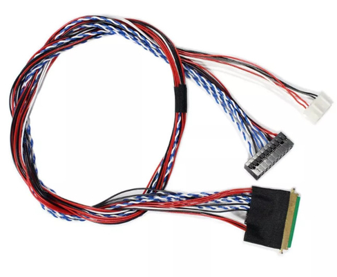 LCD Gedrukt Elektro van de Modulelvds Ffc Flexibele Vlakke Kabel