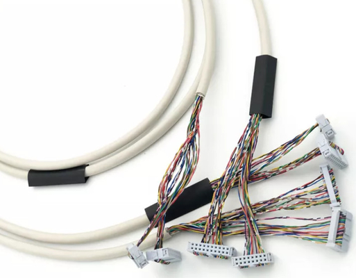 2.54mm FFC het Vlakke Kabel 12-64 Pin Flex Ribbon Twist For LCD Scherm