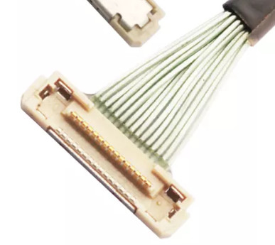 de Draaduitrusting 0.4mm 20.3mm Kabel 51 van 42awg LVDS Speldeiv