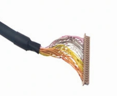 de Draaduitrusting 50mm van 40p LVDS 30awg-Enige Dubbele het Schildkabel van de Autoaanhangwagen