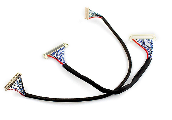 450mm Vlakke 20 Speldlvds Kabel 0.4mm LCD Assemblage voor Comité Displaysemblies