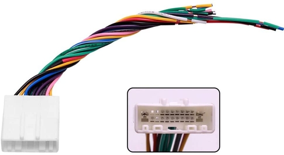18AWG 4 Spreker 16 Pin Car Stereo Connector Electrical-Bedradingsuitrusting
