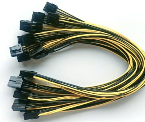 8 het Schildkabel 260mm van Pin Power Wire Harness Female PA66 voor Auto