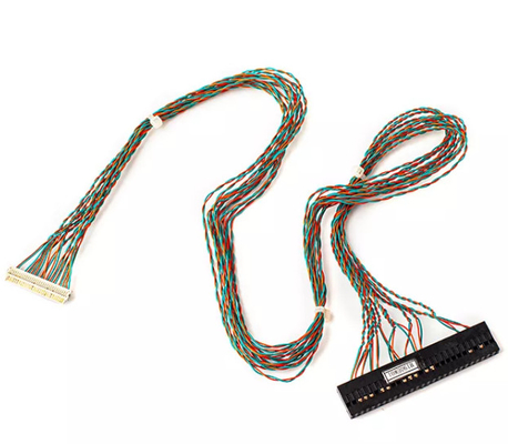 Molex 1.8m van het de Assemblagenikkel van de Kabeluitrusting Lange Vlakke Coaxiaal