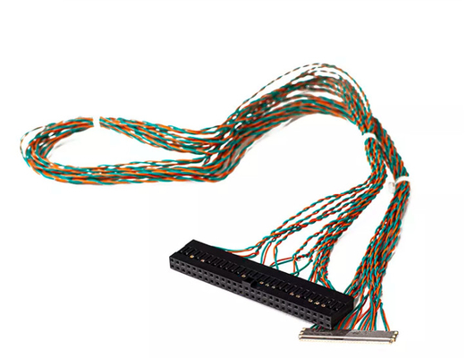 Molex 1.8m van het de Assemblagenikkel van de Kabeluitrusting Lange Vlakke Coaxiaal