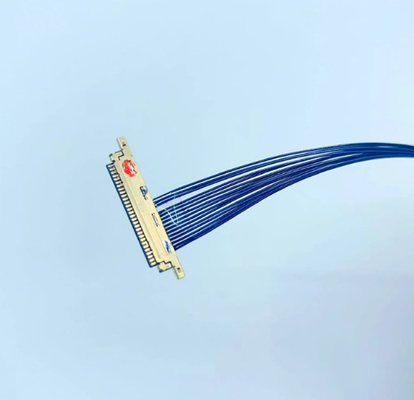 30 Pin Micro Coaxial Cable 0.5mm, de Coaxiale Kabel van 40awg LVDS