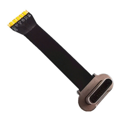 Uiterst dunne Zachte Kabeltype C USB van FPC Vlakke Vlakke Lintkabel