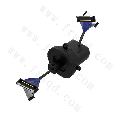 LCD-draadgordel AWG32-46 Kabelassemblage met connector en kabeljas kleur